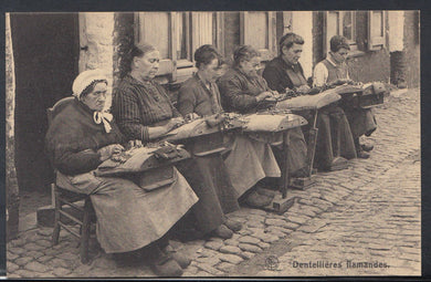 Belgium Postcard - Needle Workers / Lace Workers - Dentellieres Flamandes  T1640