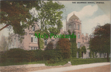 Suffolk Postcard - The Grammar School, Ipswich    RS27782