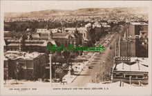 Load image into Gallery viewer, Australia Postcard-North Terrace and The Hills,Adelaide,South Australia RS27757
