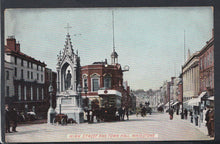 Load image into Gallery viewer, Kent Postcard - High Street and Town Hall, Maidstone    RS11327
