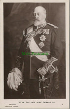 Load image into Gallery viewer, Royalty Postcard - The Royal Family - H.M.The Late King Edward VII - RS27924
