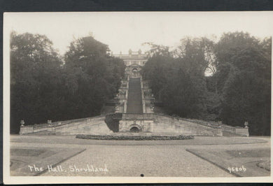 Suffolk Postcard - The Hall, Shrubland    RS16240