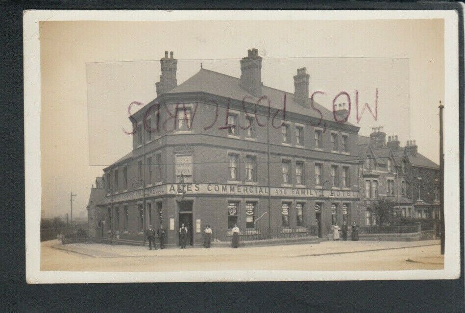 Nottinghamshire Postcard - The Station Hotel, Hucknall   RS24272