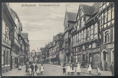 Germany Postcard - Hildesheim - Wollenweberstrasse    RS17078
