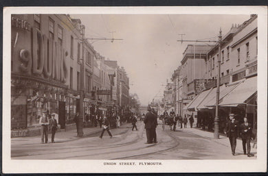 Devon Postcard - Union Street, Plymouth     S458