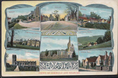 Yorkshire Postcard - Views of Coxwold and Kilburn   MB365