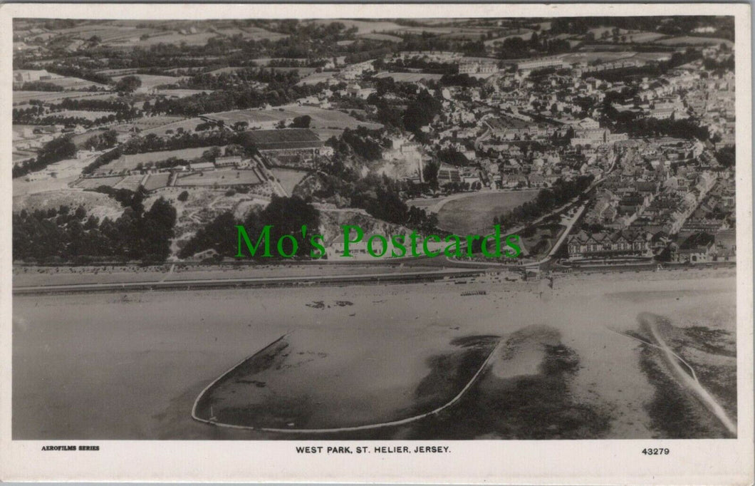 Channel Islands Postcard - West Park, St Helier, Jersey   RS23134