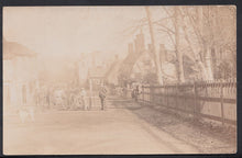 Load image into Gallery viewer, Unknown Village Location Postcard - Workers Repairing a Road? -Where Please A577
