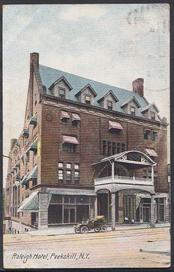 America Postcard - Raleigh Hotel, Peekskill, New York    RS5247