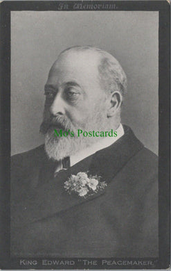 Royalty Postcard - In Memoriam King Edward 