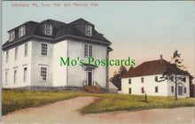 Load image into Gallery viewer, America Postcard - Town Hall &amp; Masonic Hall, Islesboro, Maine   RS28305
