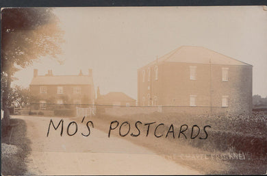 Lincolnshire Postcard - The Chapel and Street Scene, Friskney    RT627