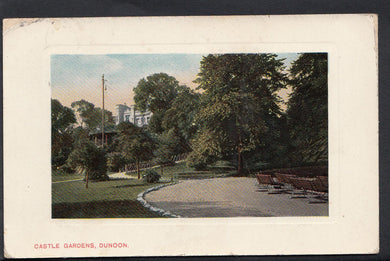 Scotland Postcard - Castle Gardens, Dunoon    RT646