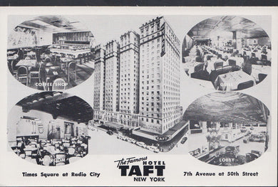 America Postcard - The Famous Hotel Taft, New York    RT1066