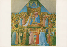 Load image into Gallery viewer, Art Postcard - The Crowning of Our Lady - Musee Du Louvre, France   RRR1049
