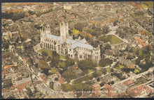Load image into Gallery viewer, Kent Postcard - Canterbury Cathedral From The Air   RS6628
