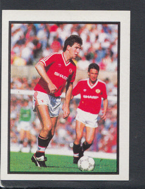 Daily Mirror Soccer Sticker No 121 - Norman Whiteside, Manchester Utd