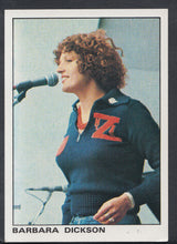 Load image into Gallery viewer, Panini Rock &amp; Pop Collection Music Sticker No 13 - Barbara Dickson
