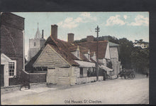 Load image into Gallery viewer, Essex Postcard - Old Houses, Great Clacton     RS1831
