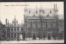 Load image into Gallery viewer, Belgium Postcard - Bruges - Hotel De Ville Et Justice De Paix  SW16743
