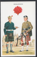 Load image into Gallery viewer, Military Postcard - British Army Series - The Black Watch  RT2288
