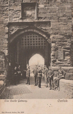 Cumbria Postcard - The Castle Gateway, Carlisle    T10555