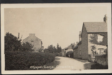 Worcestershire Postcard - Chapel Lane, Cradley  A7072