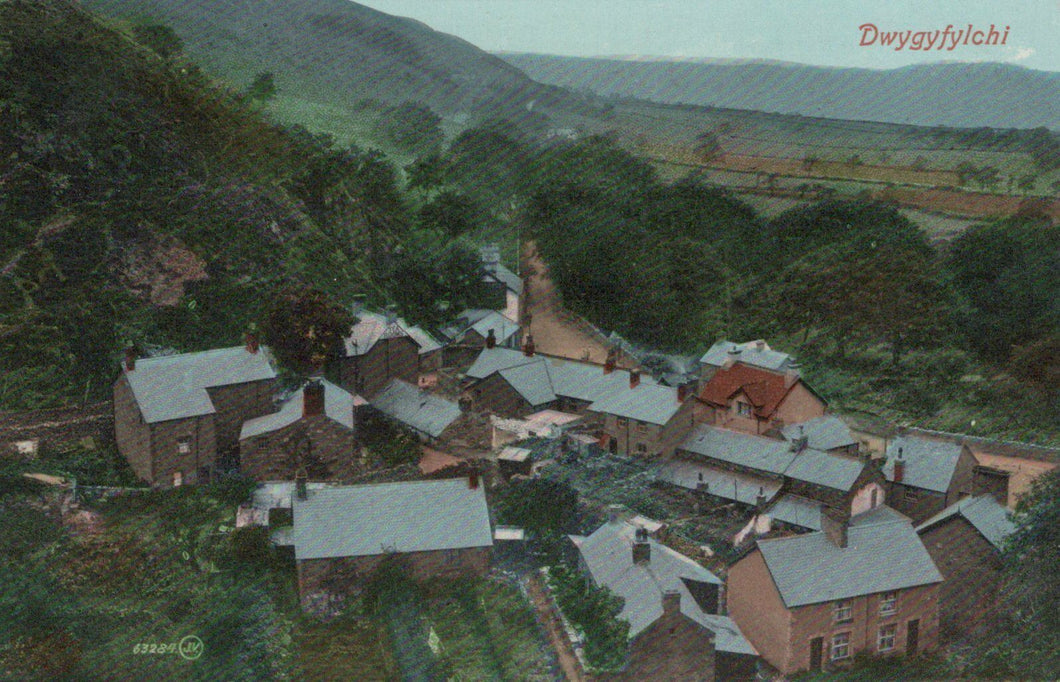 Wales Postcard - Dwygyfylchi Village       RS21555