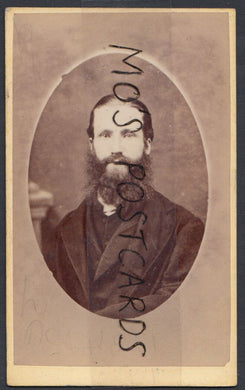 CDV (Carte De Visite)- Wellington - Reverend J.A.Pauter or Panter in 1879 -RT248