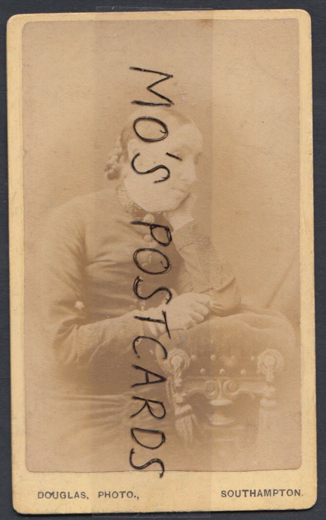 CDV (Carte De Visite) - Southampton Lady, Julia Mary Bannister Nee Andrews RT255