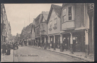 Hampshire Postcard - The Piazza, Winchester      T1404