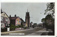 Load image into Gallery viewer, Leicestershire Postcard - Blaby Road - South Wigston - Real Photo - Ref 4157A
