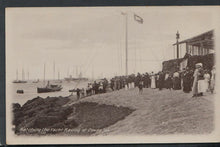 Load image into Gallery viewer, Isle of Wight Postcard - Watching The Yacht Racing at Cowes   RS12508
