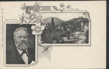 Load image into Gallery viewer, Germany Postcard - Famous German Novelist Fritz Reuter &amp; Reuter Villa  RS4981
