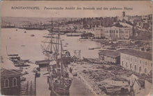 Load image into Gallery viewer, Turkey Postcard - Konstantinopel / Constantinople - Harbour Scene RS30248
