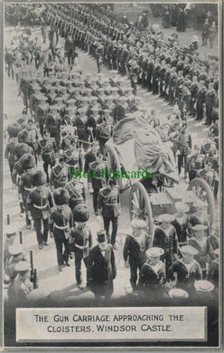 Royalty Postcard - Funeral of King Edward VII, Windsor Castle, Berkshire RS27180