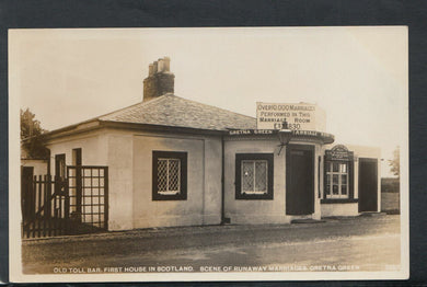 Scotland Postcard - Old Toll Bar, First House in Scotland, Gretna Green  RS15688