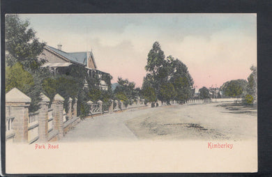 South Africa Postcard - Park Road, Kimberley    RS18516