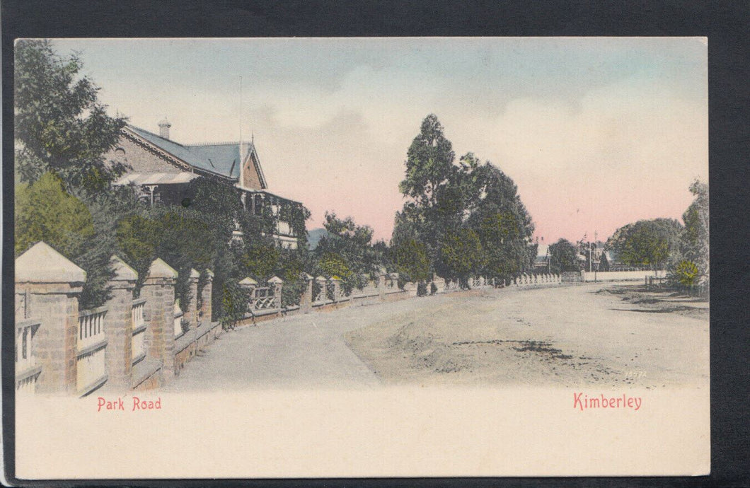 South Africa Postcard - Park Road, Kimberley    RS18516