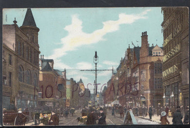 Yorkshire Postcard - Briggate, Leeds     T5605