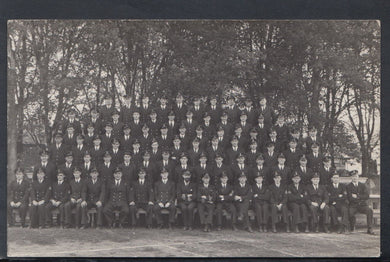 Military Postcard - Large Group of British Naval Officers RS19502