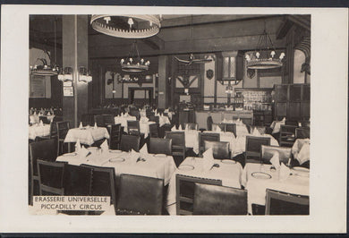 London Postcard - Brasserie Universelle, Piccadilly Circus  MB1501