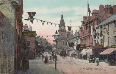 Cumbria Postcard - Highgate, Kendal     RS23885
