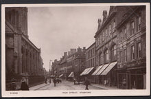 Load image into Gallery viewer, Lincolnshire Postcard - High Street, Stamford   Q460
