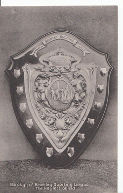 Sports Postcard - Borough of Bromley Quoiting League - The Haylett Shield A6495