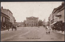 Load image into Gallery viewer, Hampshire Postcard - High Street, Andover   P693
