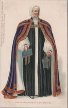 Load image into Gallery viewer, Embossed Religion Postcard - The Archbishop of Canterbury, Kent Ref.RS30718
