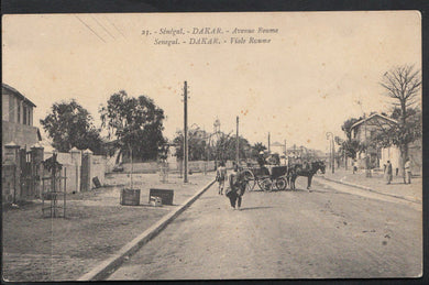 Senegal Postcard - Dakar - Avenue Roume BH741