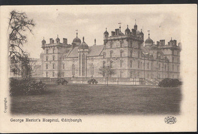 Scotland Postcard - George Heriot's Hospital, Edinburgh   BR409