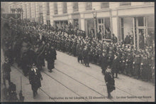 Load image into Gallery viewer, Belgium Postcard - Funerailles Du Roi Leopold II, 22 Decembre 1909 - U1809

